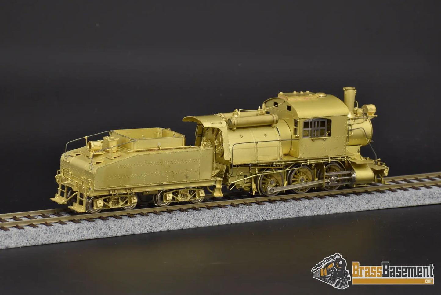 Ho Brass - Omi 1502 Central Of New Jersey Cnj B - 2 0 - 6 - 0 Camelback Unpainted Steam