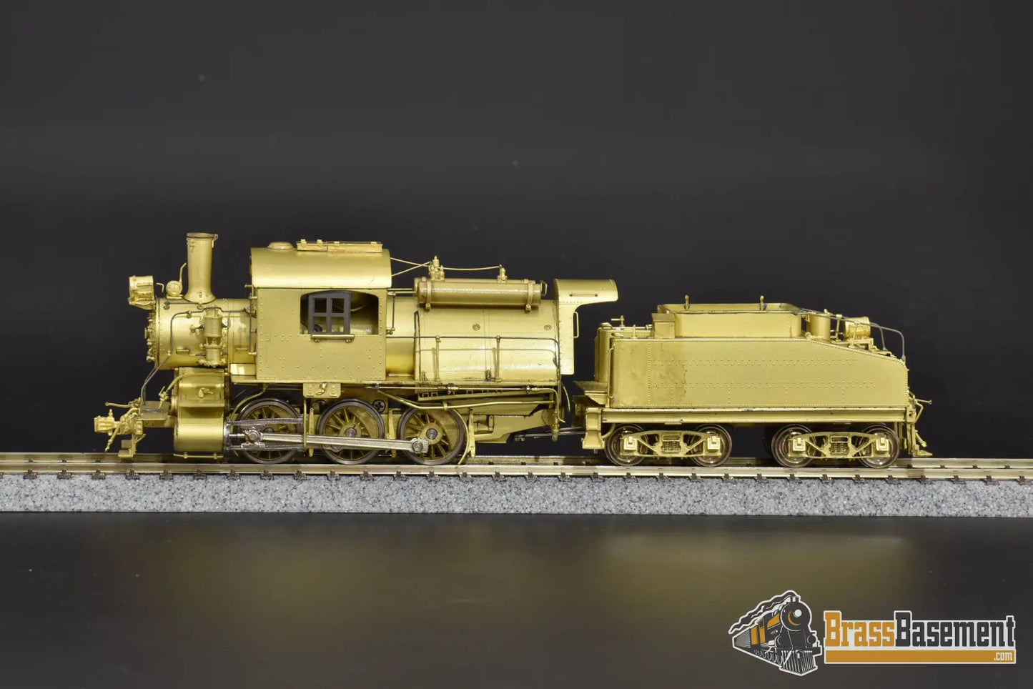 Ho Brass - Omi 1502 Central Of New Jersey Cnj B - 2 0 - 6 - 0 Camelback Unpainted Steam