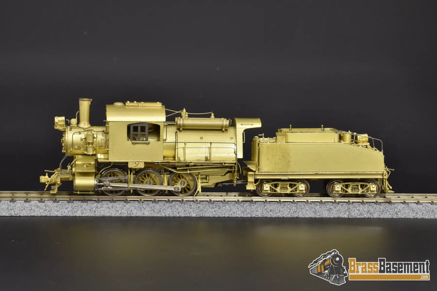 Ho Brass - Omi 1502 Central Of New Jersey Cnj B - 2 0 - 6 - 0 Camelback Unpainted Steam