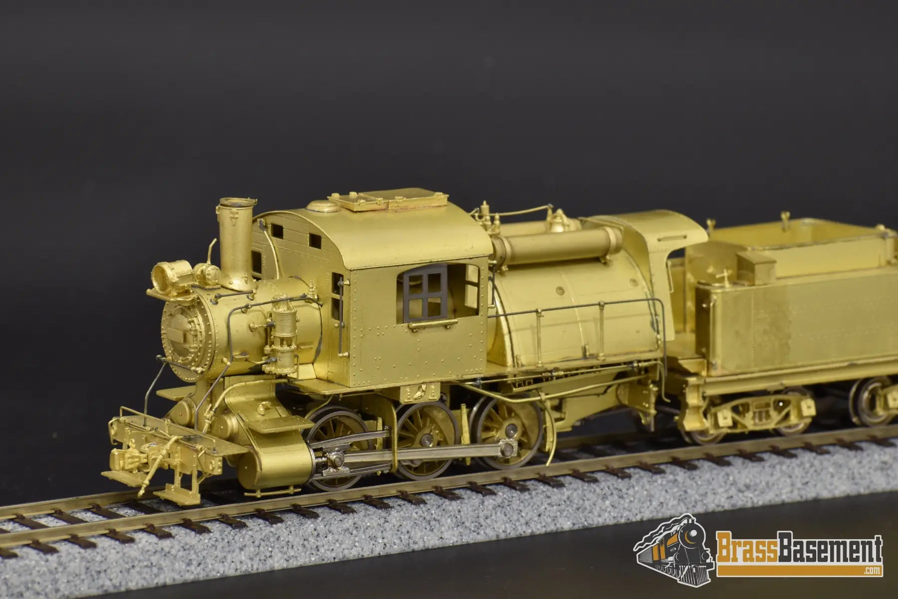 Ho Brass - Omi 1502 Central Of New Jersey Cnj B - 2 0 - 6 - 0 Camelback Unpainted Steam