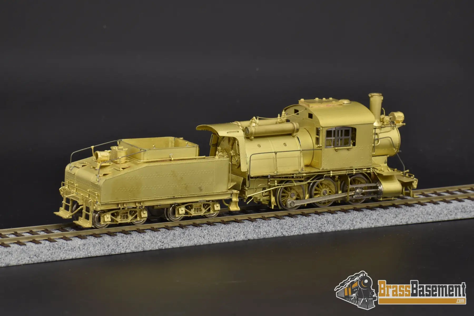 Ho Brass - Omi 1502 Central Of New Jersey Cnj B - 2 0 - 6 - 0 Camelback Unpainted Steam