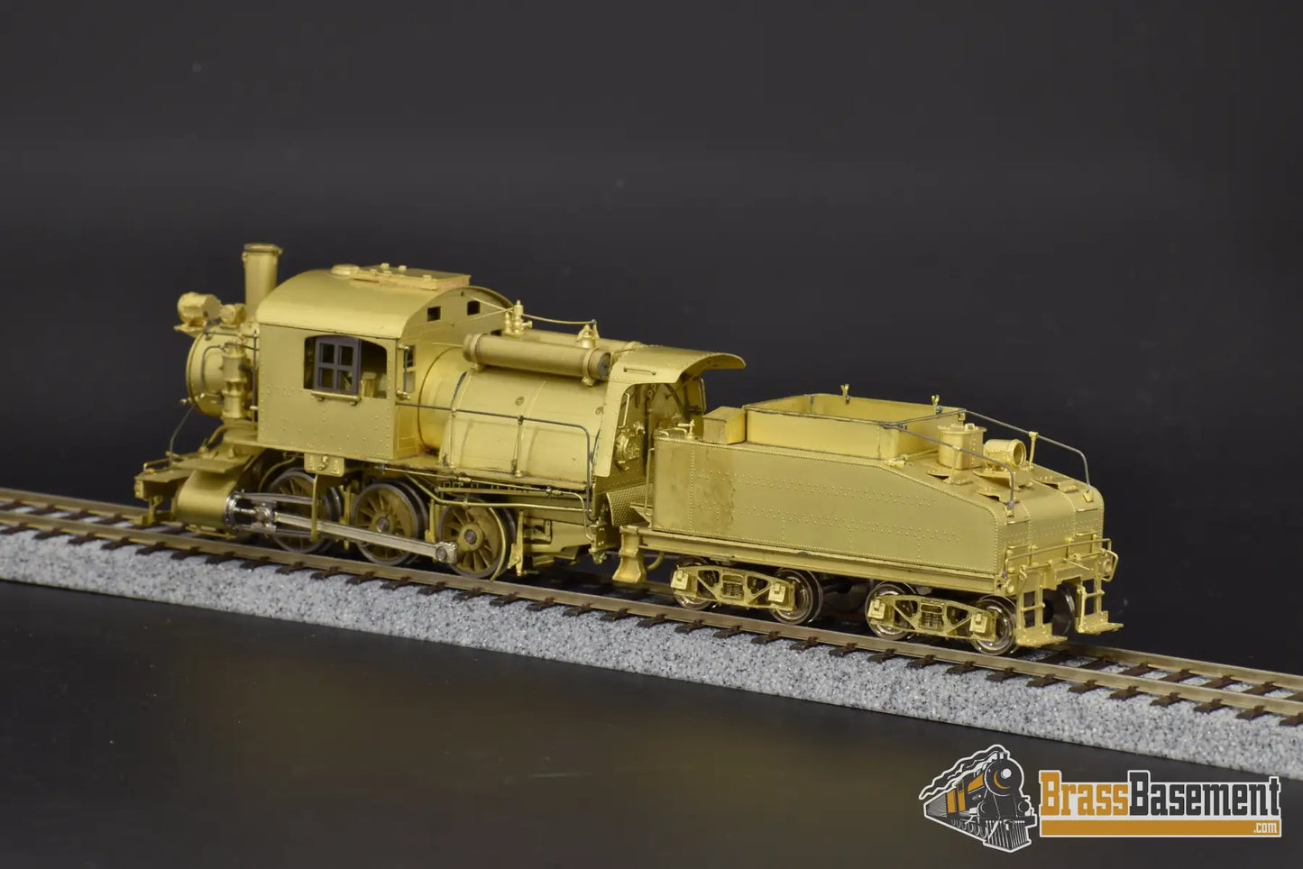 Ho Brass - Omi 1502 Central Of New Jersey Cnj B - 2 0 - 6 - 0 Camelback Unpainted Steam