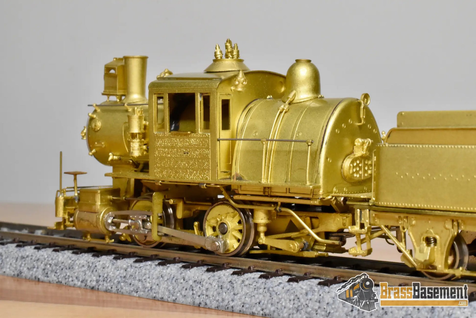 HO Brass - OMI 1511 Philadelphia & Reading P&R 0-4-0 CamelBack - Unpainted - NIB - Steam