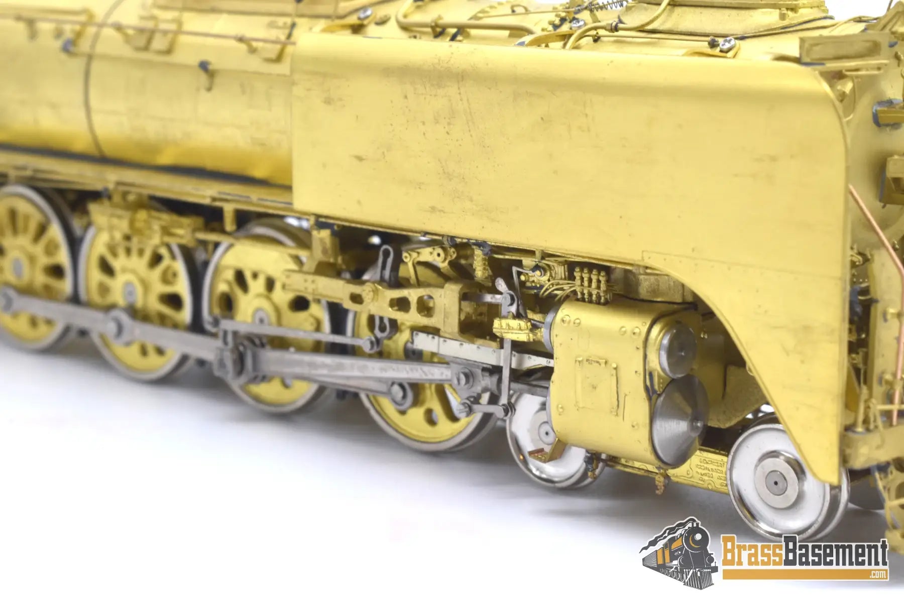 Ho Brass - Omi 1534 Union Pacific Up Fef - 3 4 - 8 - 4 W/ Triple Stack #835 837 839 Unpainted Steam