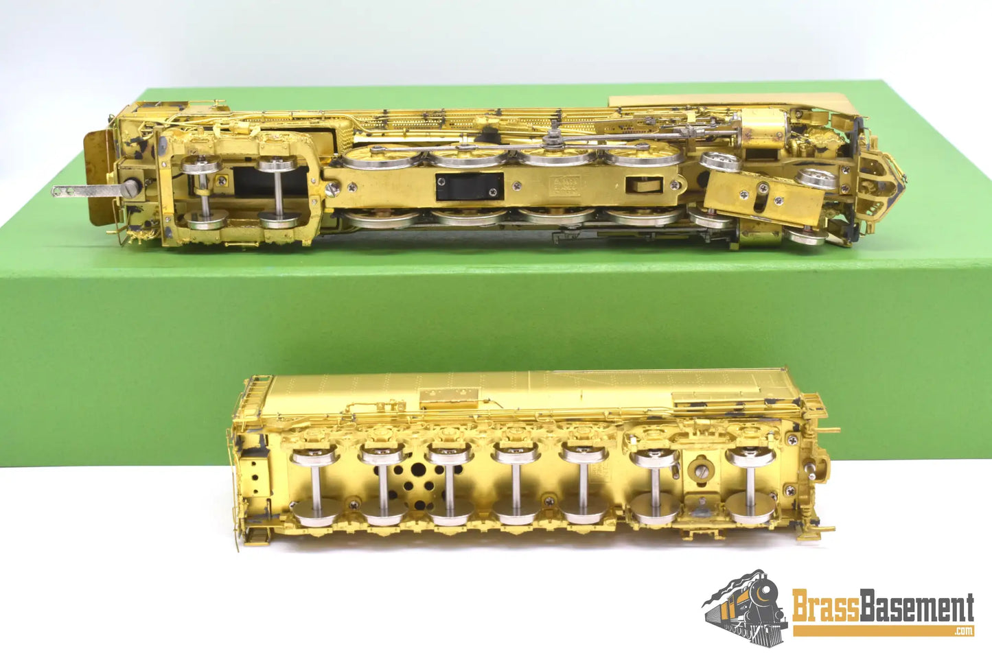 Ho Brass - Omi 1534 Union Pacific Up Fef - 3 4 - 8 - 4 W/ Triple Stack #835 837 839 Unpainted Steam