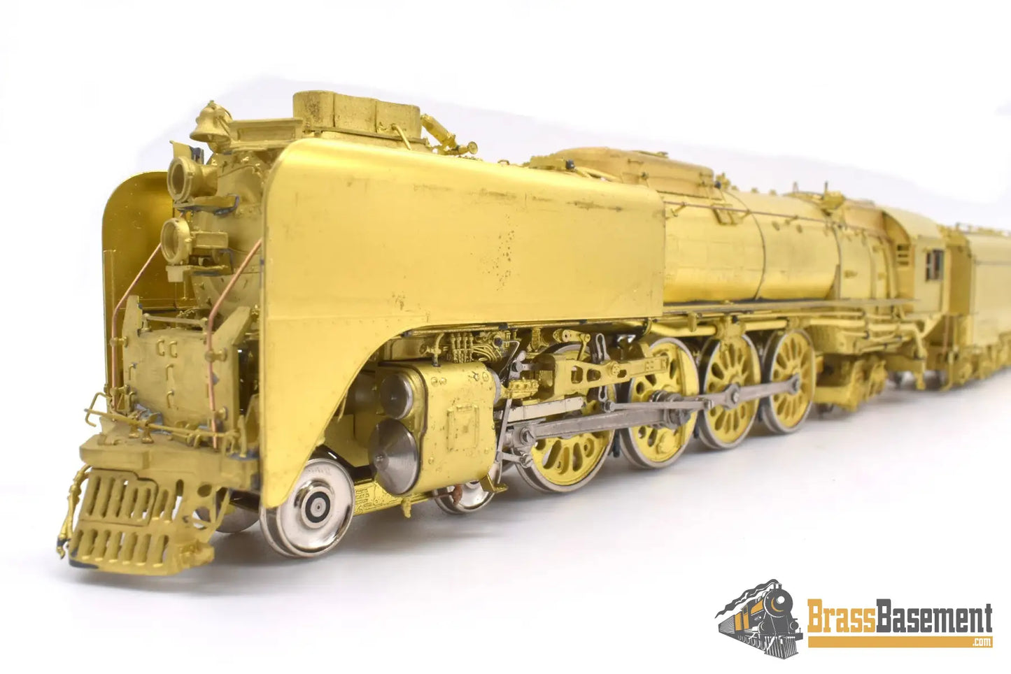 Ho Brass - Omi 1534 Union Pacific Up Fef - 3 4 - 8 - 4 W/ Triple Stack #835 837 839 Unpainted Steam