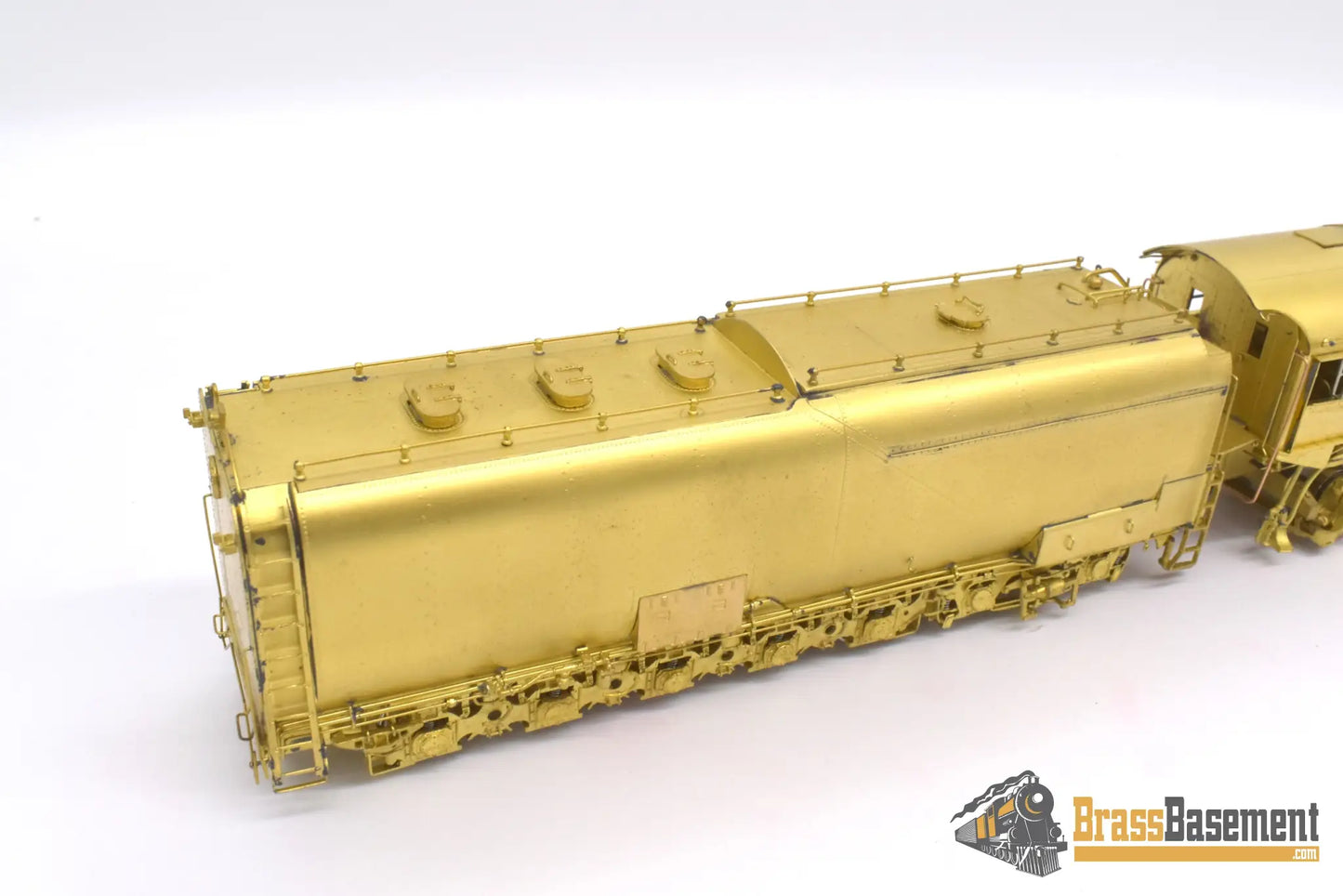 Ho Brass - Omi 1534 Union Pacific Up Fef - 3 4 - 8 - 4 W/ Triple Stack #835 837 839 Unpainted Steam