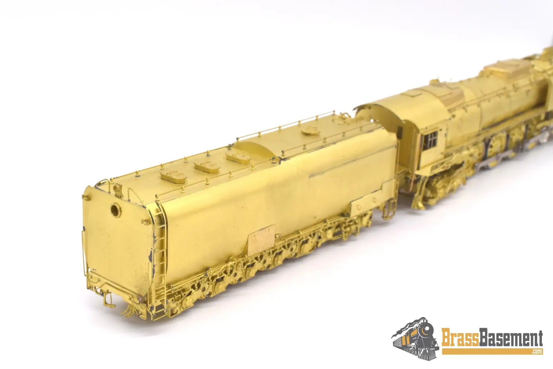 Ho Brass - Omi 1534 Union Pacific Up Fef - 3 4 - 8 - 4 W/ Triple Stack #835 837 839 Unpainted Steam