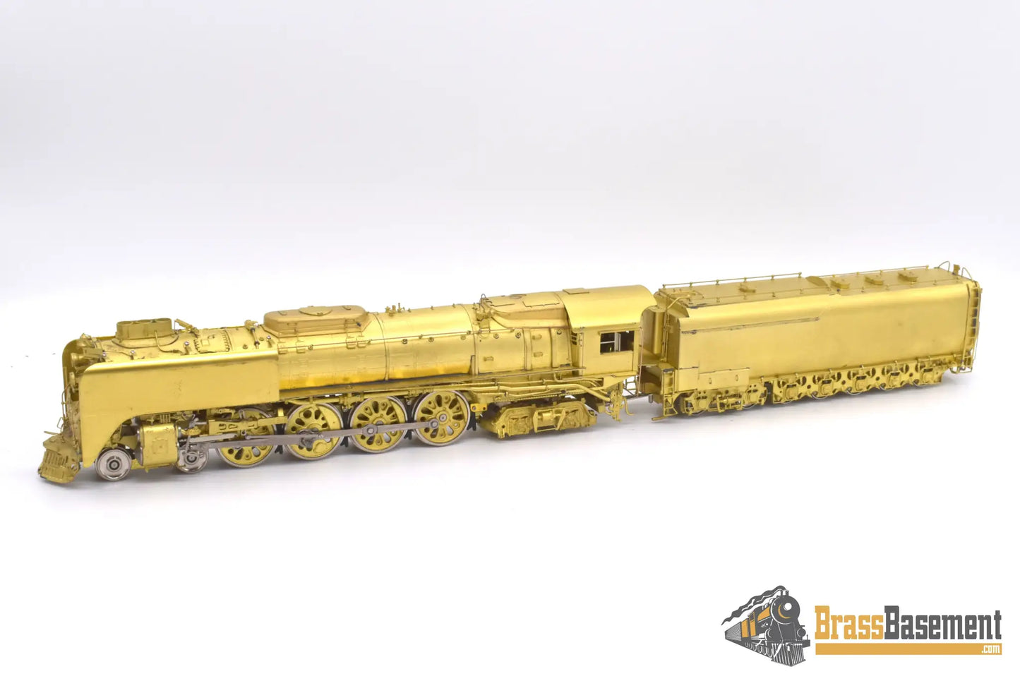 Ho Brass - Omi 1534 Union Pacific Up Fef - 3 4 - 8 - 4 W/ Triple Stack #835 837 839 Unpainted Steam