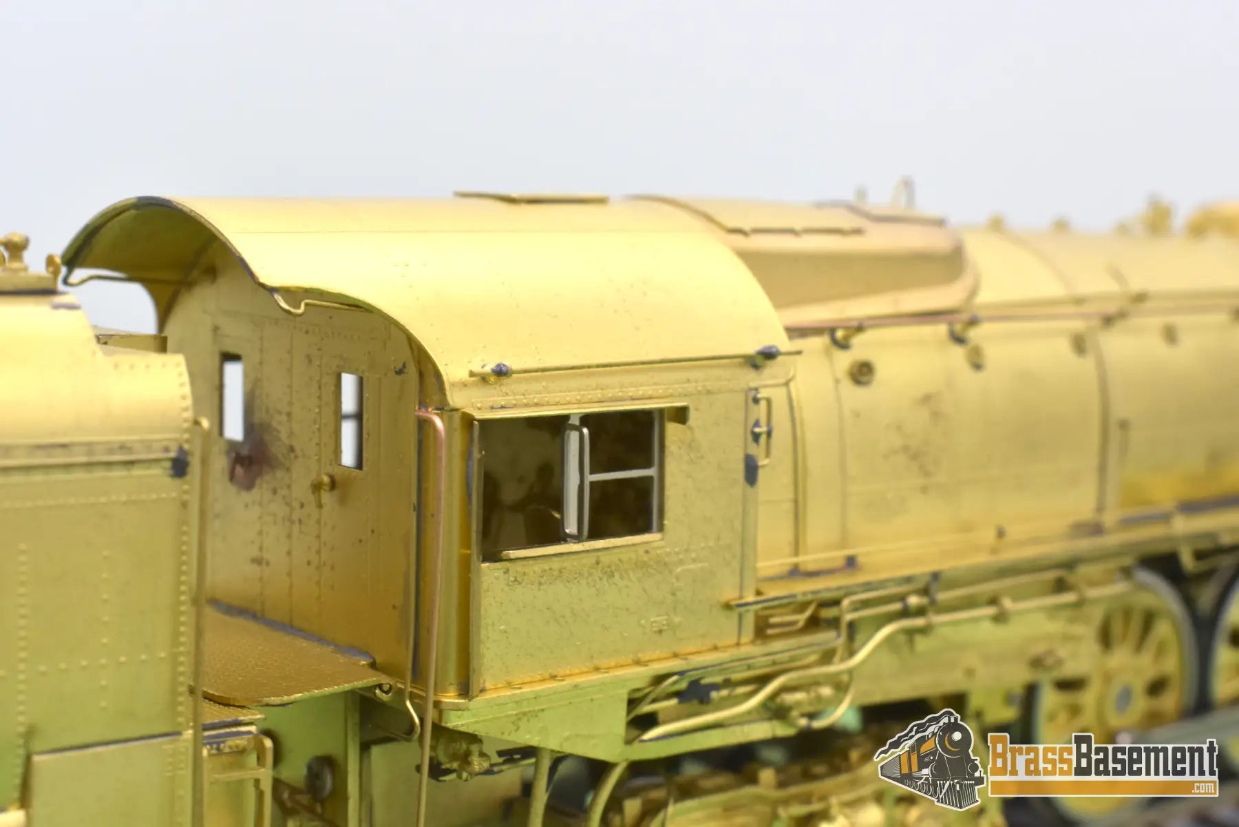 Ho Brass - Omi 1534 Union Pacific Up Fef - 3 4 - 8 - 4 W/ Triple Stack #835 837 839 Unpainted Steam
