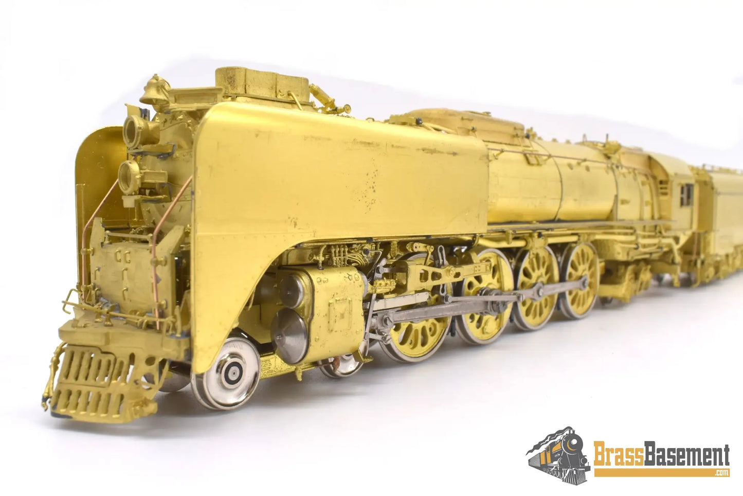 Ho Brass - Omi 1534 Union Pacific Up Fef - 3 4 - 8 - 4 W/ Triple Stack #835 837 839 Unpainted Steam