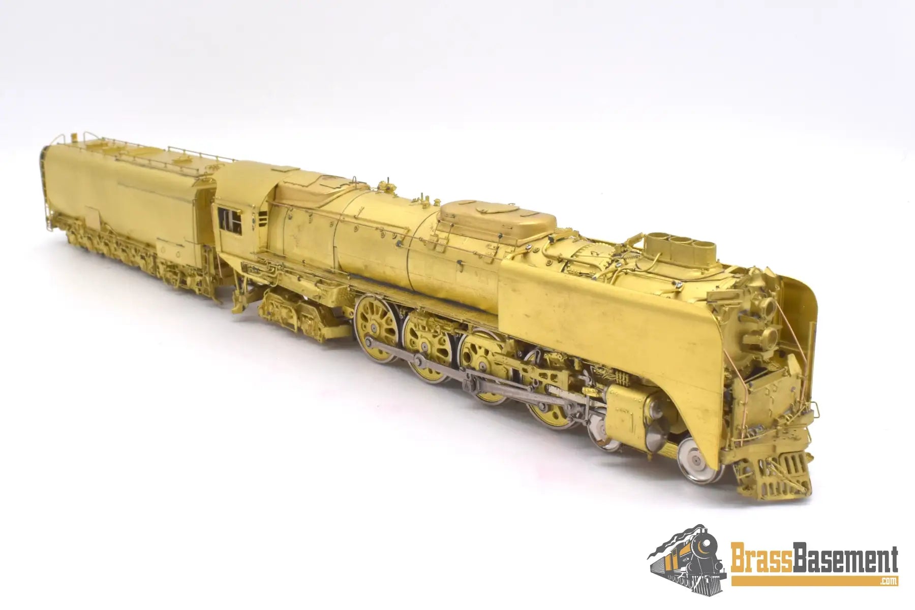 Ho Brass - Omi 1534 Union Pacific Up Fef - 3 4 - 8 - 4 W/ Triple Stack #835 837 839 Unpainted Steam
