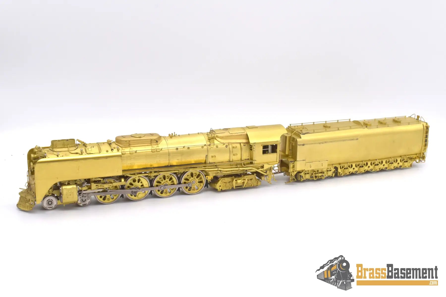 Ho Brass - Omi 1534 Union Pacific Up Fef - 3 4 - 8 - 4 W/ Triple Stack #835 837 839 Unpainted Steam