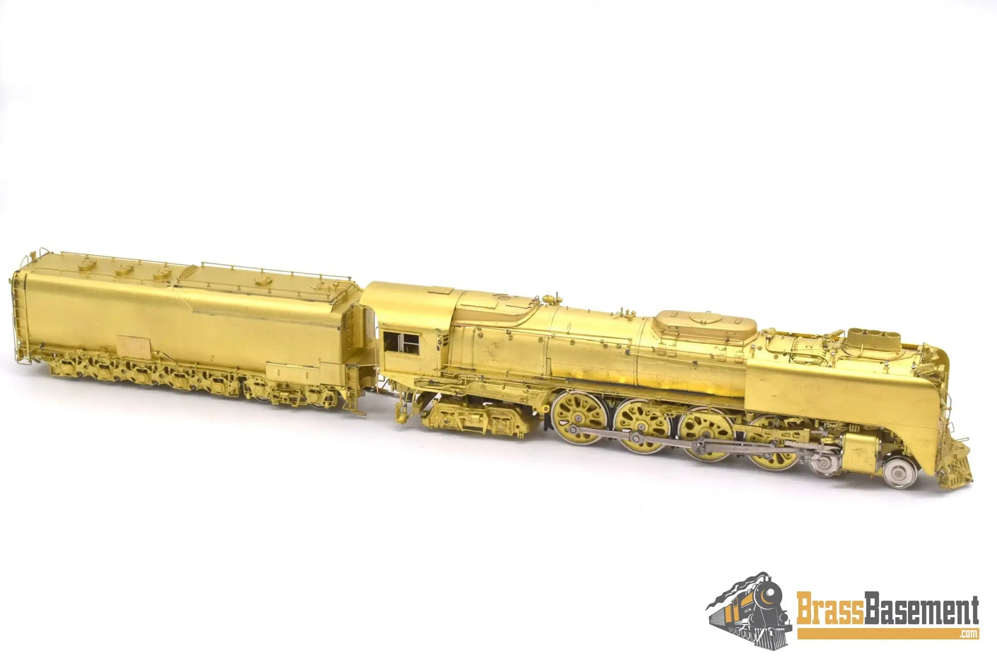 Ho Brass - Omi 1534 Union Pacific Up Fef - 3 4 - 8 - 4 W/ Triple Stack #835 837 839 Unpainted Steam