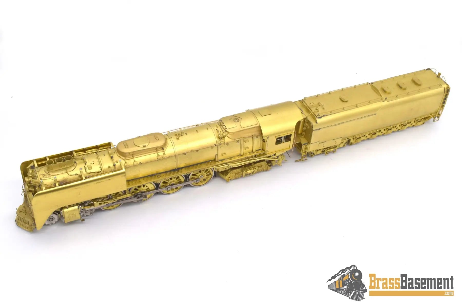 Ho Brass - Omi 1534 Union Pacific Up Fef - 3 4 - 8 - 4 W/ Triple Stack #835 837 839 Unpainted Steam