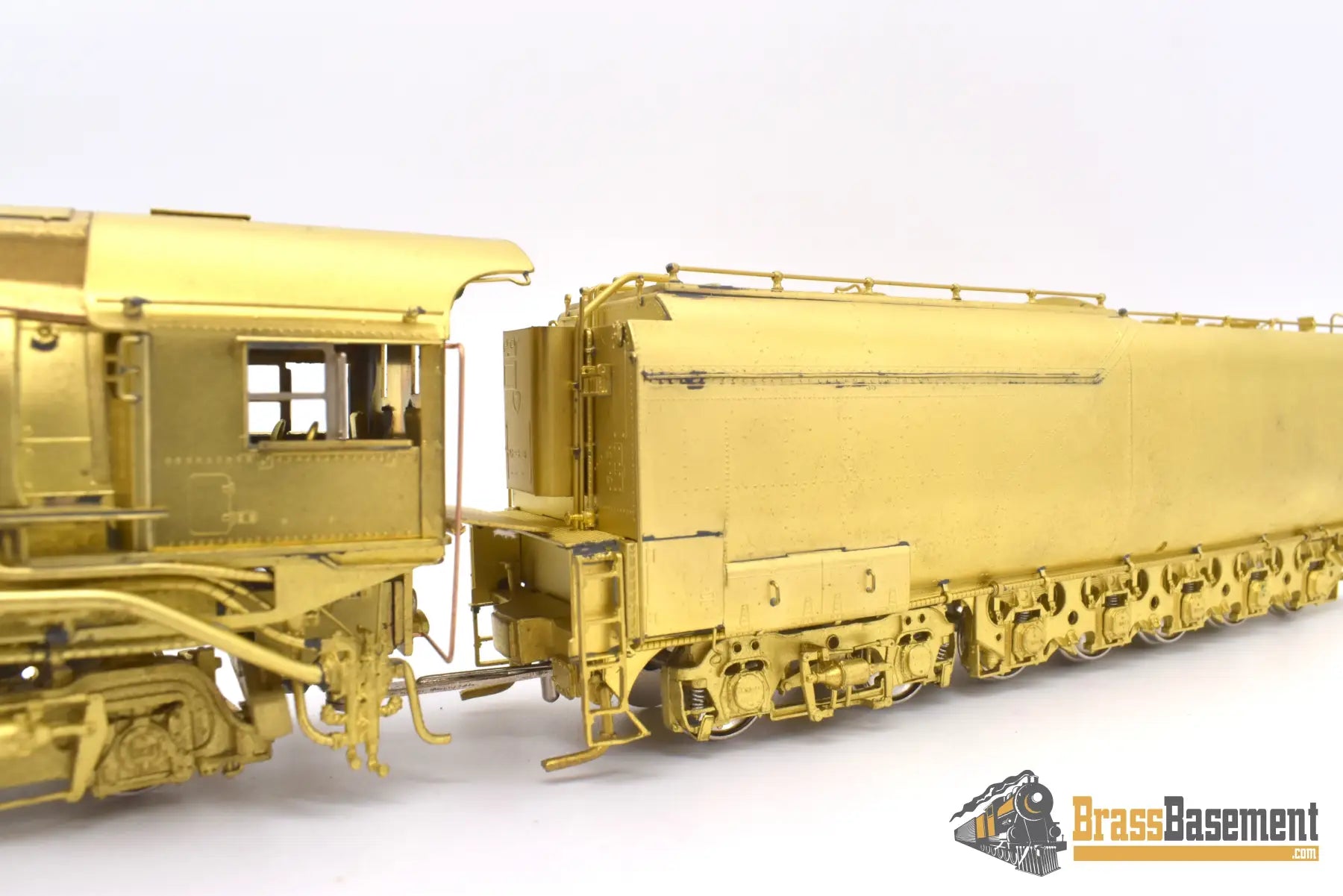 Ho Brass - Omi 1534 Union Pacific Up Fef - 3 4 - 8 - 4 W/ Triple Stack #835 837 839 Unpainted Steam