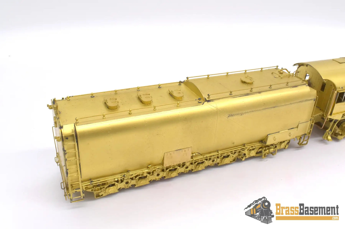 Ho Brass - Omi 1534 Union Pacific Up Fef - 3 4 - 8 - 4 W/ Triple Stack #835 837 839 Unpainted Steam