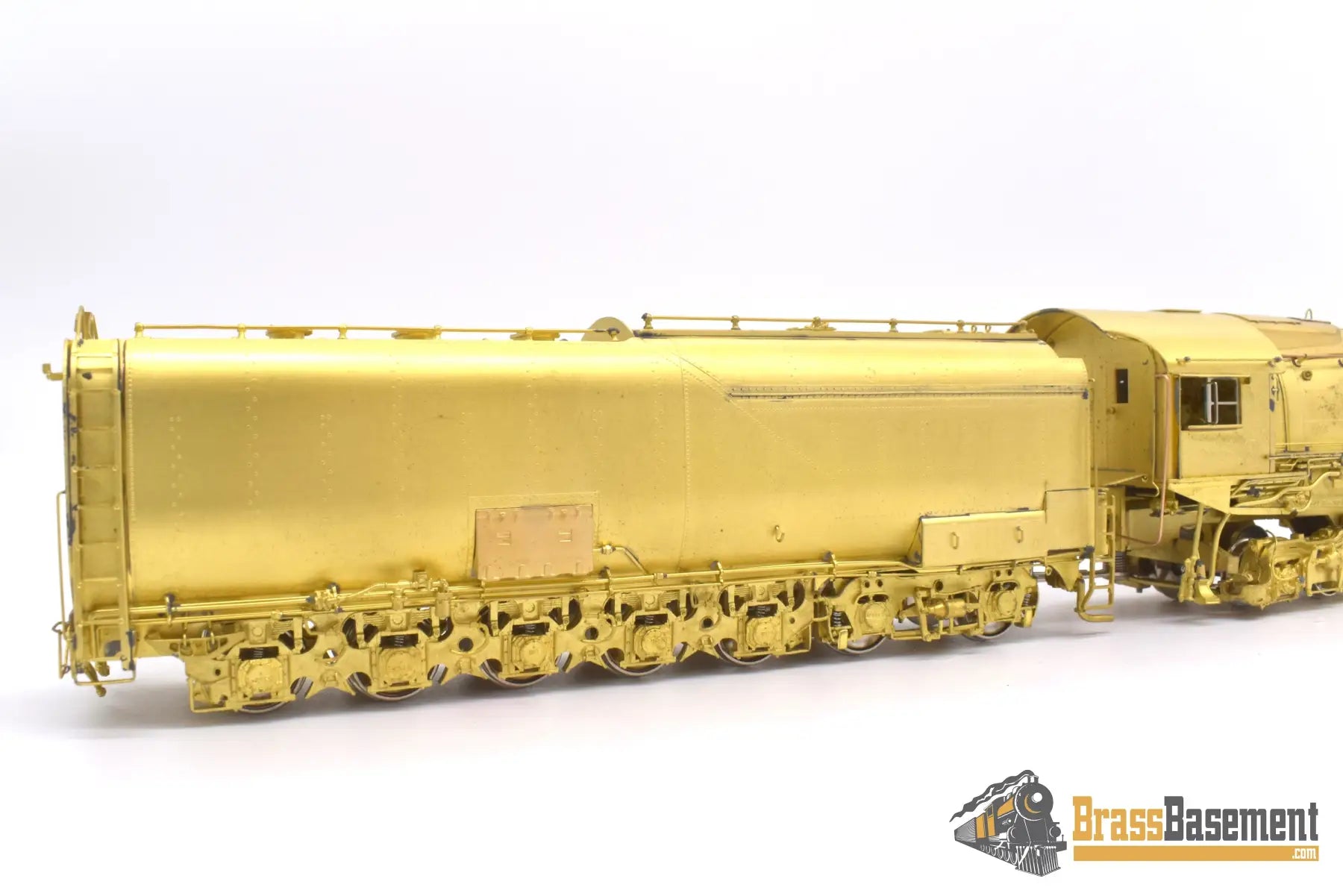 Ho Brass - Omi 1534 Union Pacific Up Fef - 3 4 - 8 - 4 W/ Triple Stack #835 837 839 Unpainted Steam