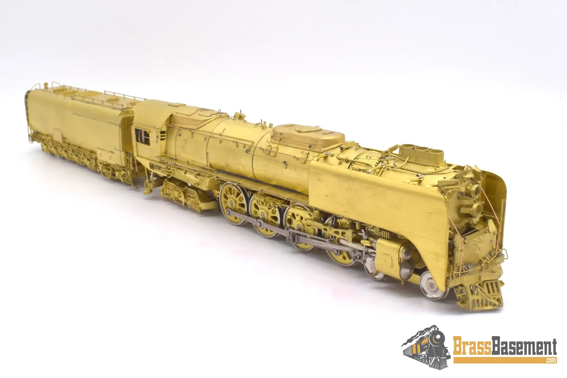 Ho Brass - Omi 1534 Union Pacific Up Fef - 3 4 - 8 - 4 W/ Triple Stack #835 837 839 Unpainted Steam