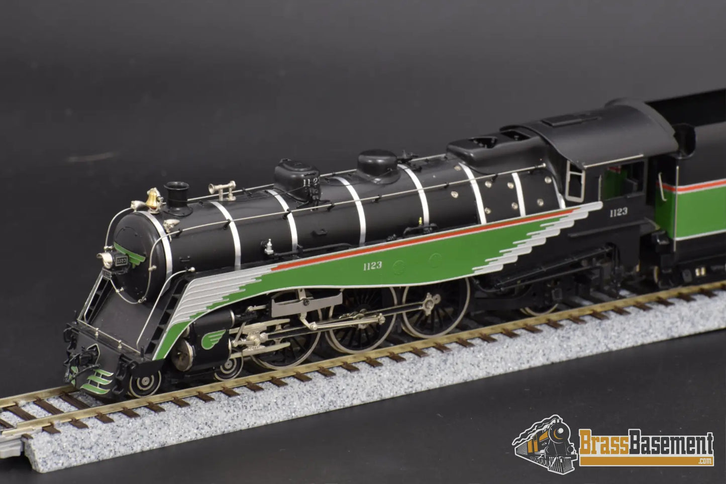 Ho Brass - Omi 1536.1 Dl&W Lackawanna N - 9 4 - 6 - 2 #1123 F/P Multi - Color Steam