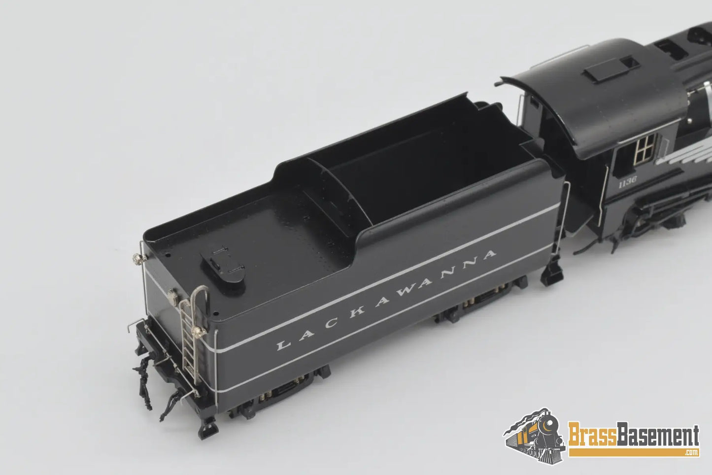 Ho Brass - Omi 1537.1 Dl&W Delaware Lackawanna & Western N-12A 4-6-2 Streamlined #1136 Black/Chrome