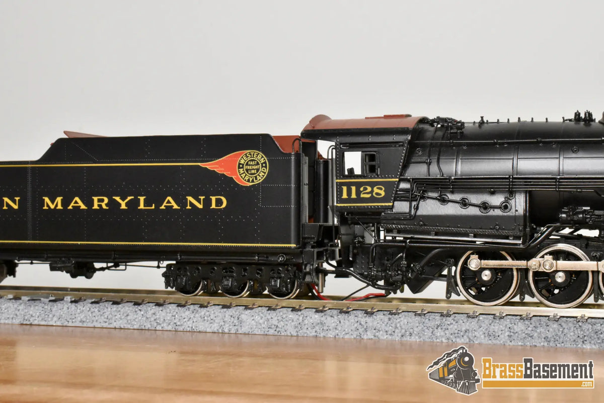 HO Brass - OMI 1545.1 WM Western Maryland I-2 2-10-0 Decapod #1112 - F/P FIREBALL - Steam