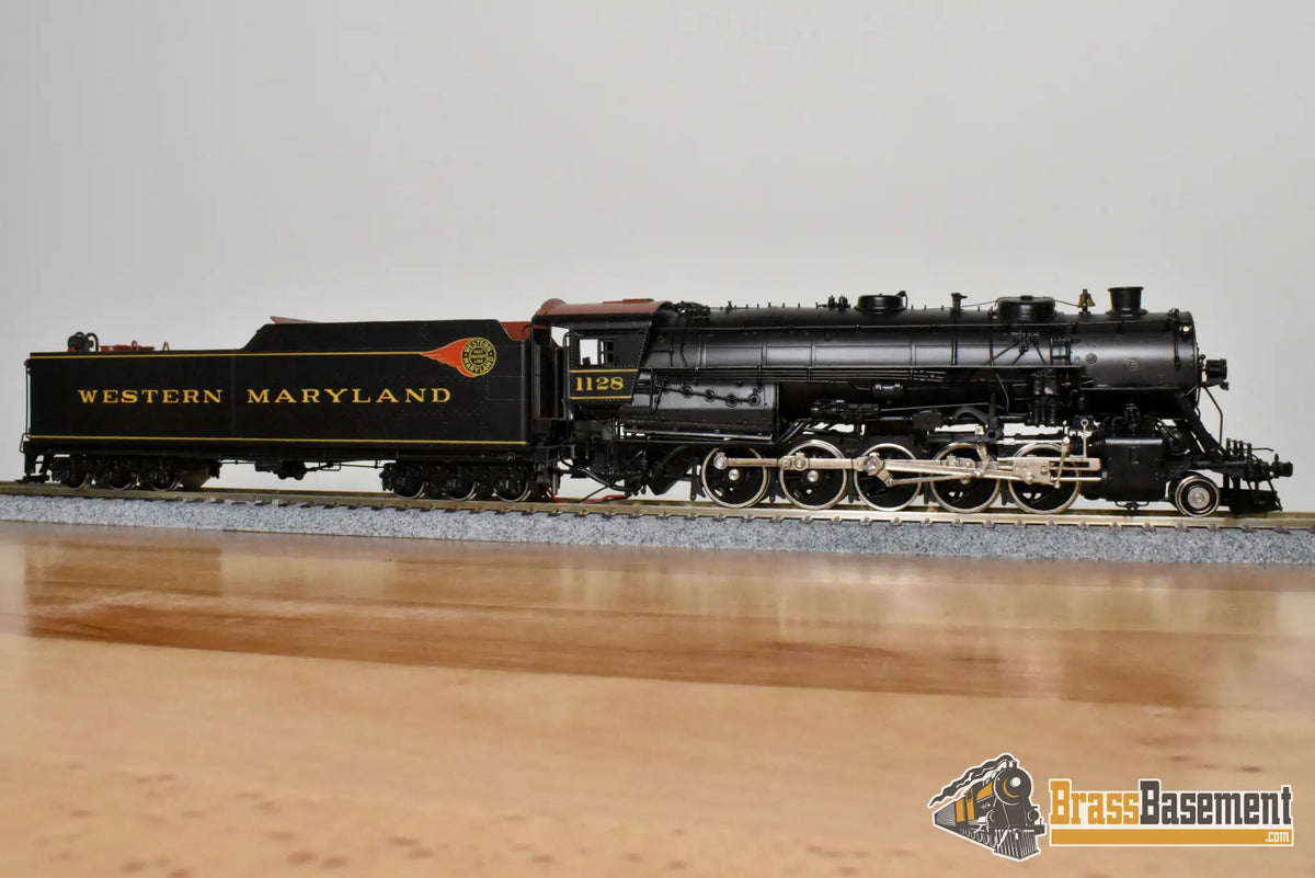 HO Brass - OMI 1545.1 WM Western Maryland I-2 2-10-0 Decapod #1112 - F/P FIREBALL - Steam