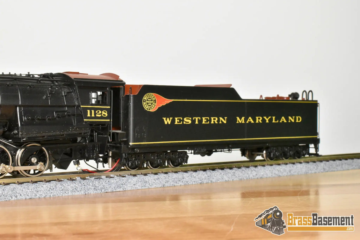HO Brass - OMI 1545.1 WM Western Maryland I-2 2-10-0 Decapod #1112 - F/P FIREBALL - Steam