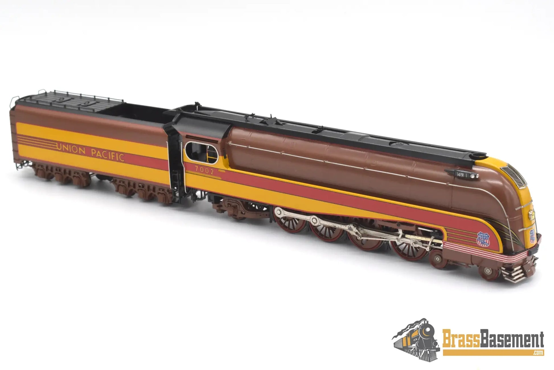 HO Brass - OMI 1558.1 Union Pacific UP #7002 49er 4-8-2 - Factory