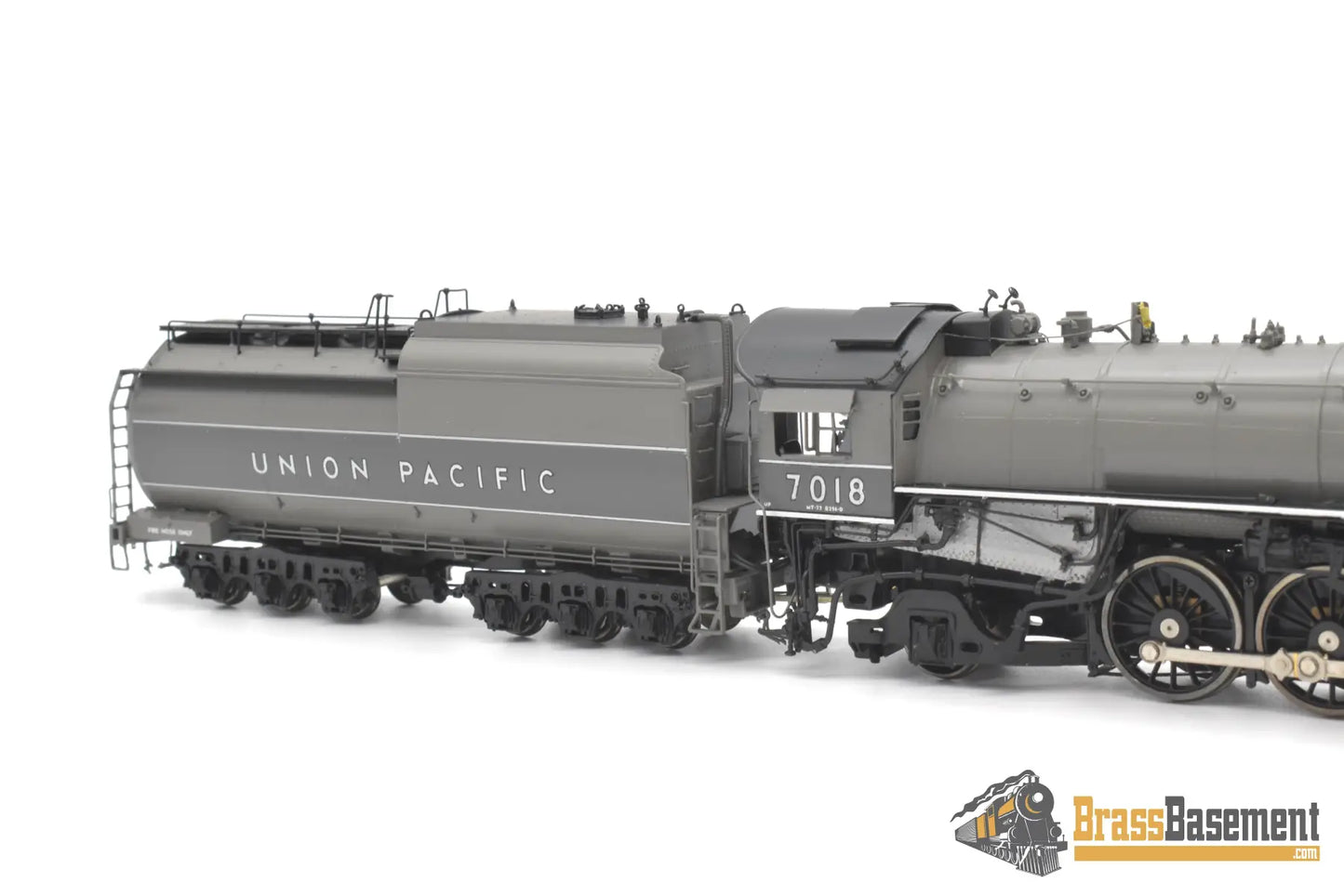 Ho Brass - Omi 1559.2 Union Pacific ’Mt’ #7018 Grayhound Mint Steam