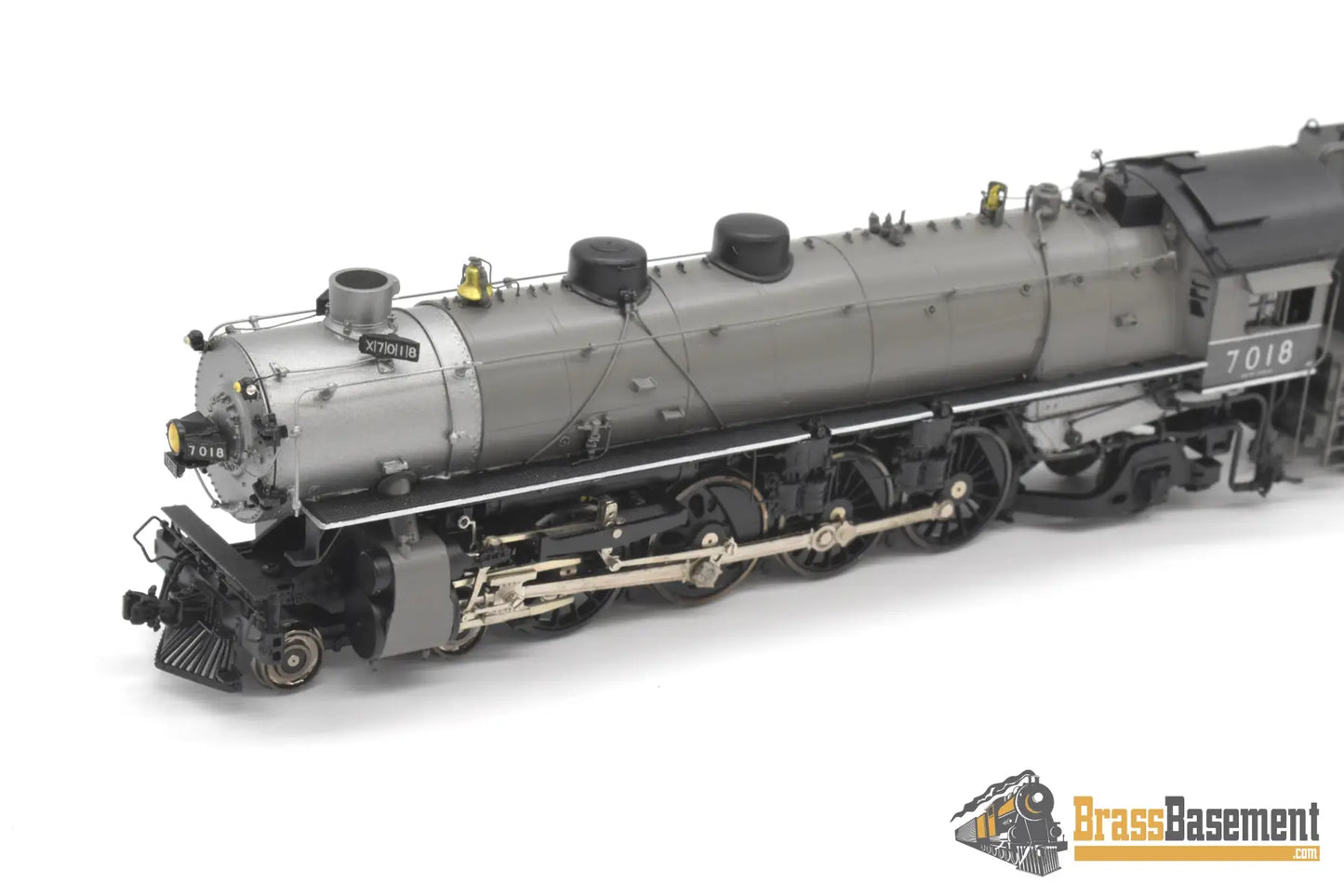 Ho Brass - Omi 1559.2 Union Pacific ’Mt’ #7018 Grayhound Mint Steam