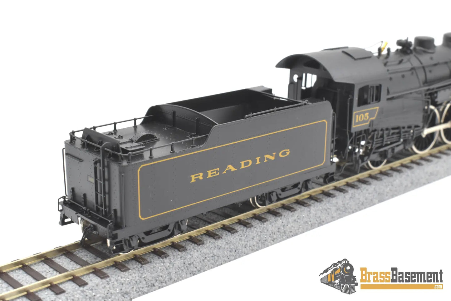 Ho Brass - Omi 1565.1 Reading 4 - 6 - 2 Pacific G1Sa Unstreamlined #105 Fp Steam