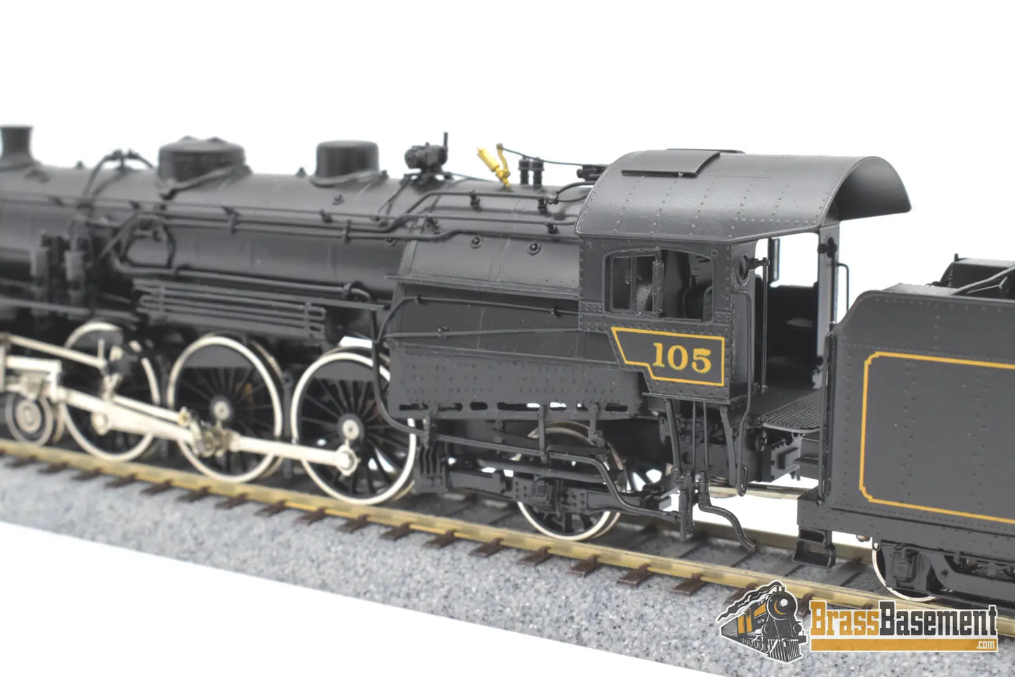 Ho Brass - Omi 1565.1 Reading 4 - 6 - 2 Pacific G1Sa Unstreamlined #105 Fp Steam