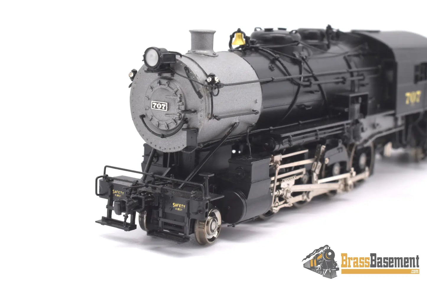 Ho Brass - Omi 1567.1 Wm Western Maryland H - 7A 2 - 8 - 0 Consolidation Factory Painted Fireball