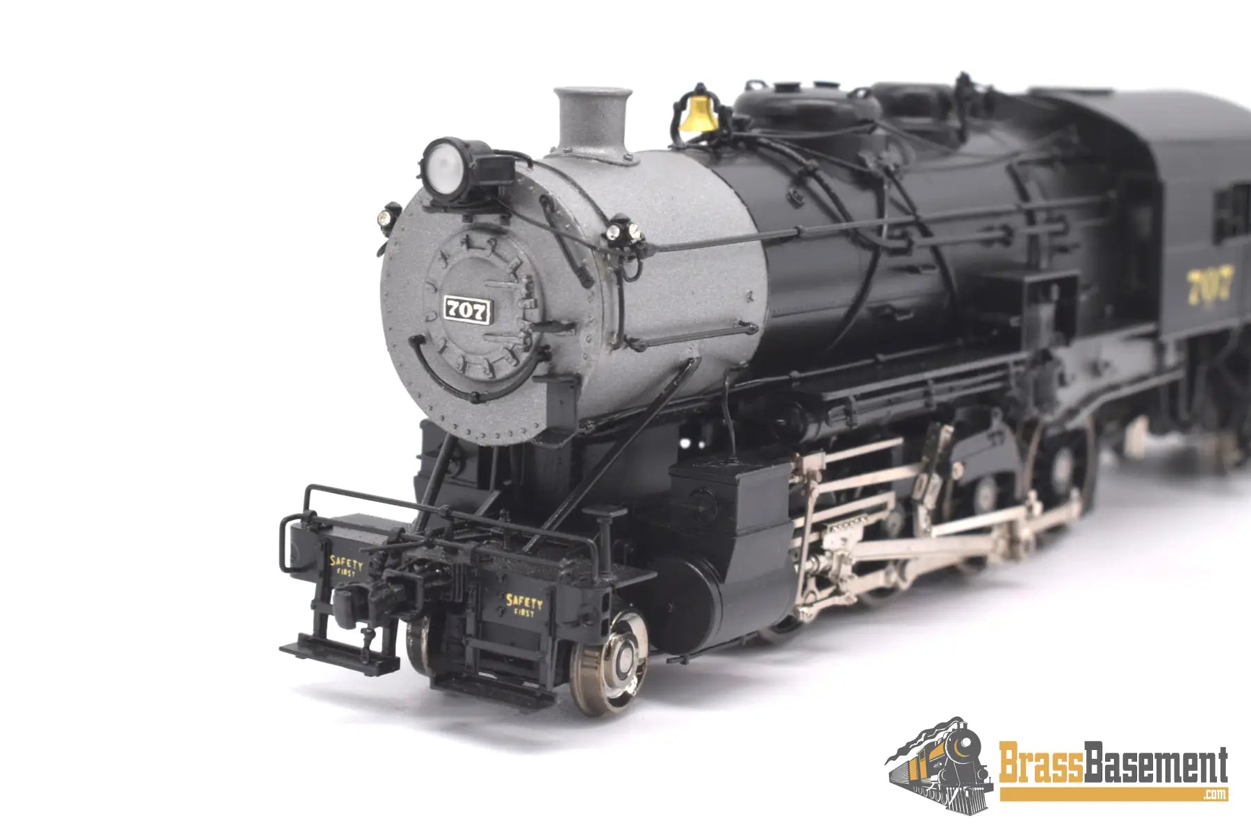 Ho Brass - Omi 1567.1 Wm Western Maryland H - 7A 2 - 8 - 0 Consolidation Factory Painted Fireball