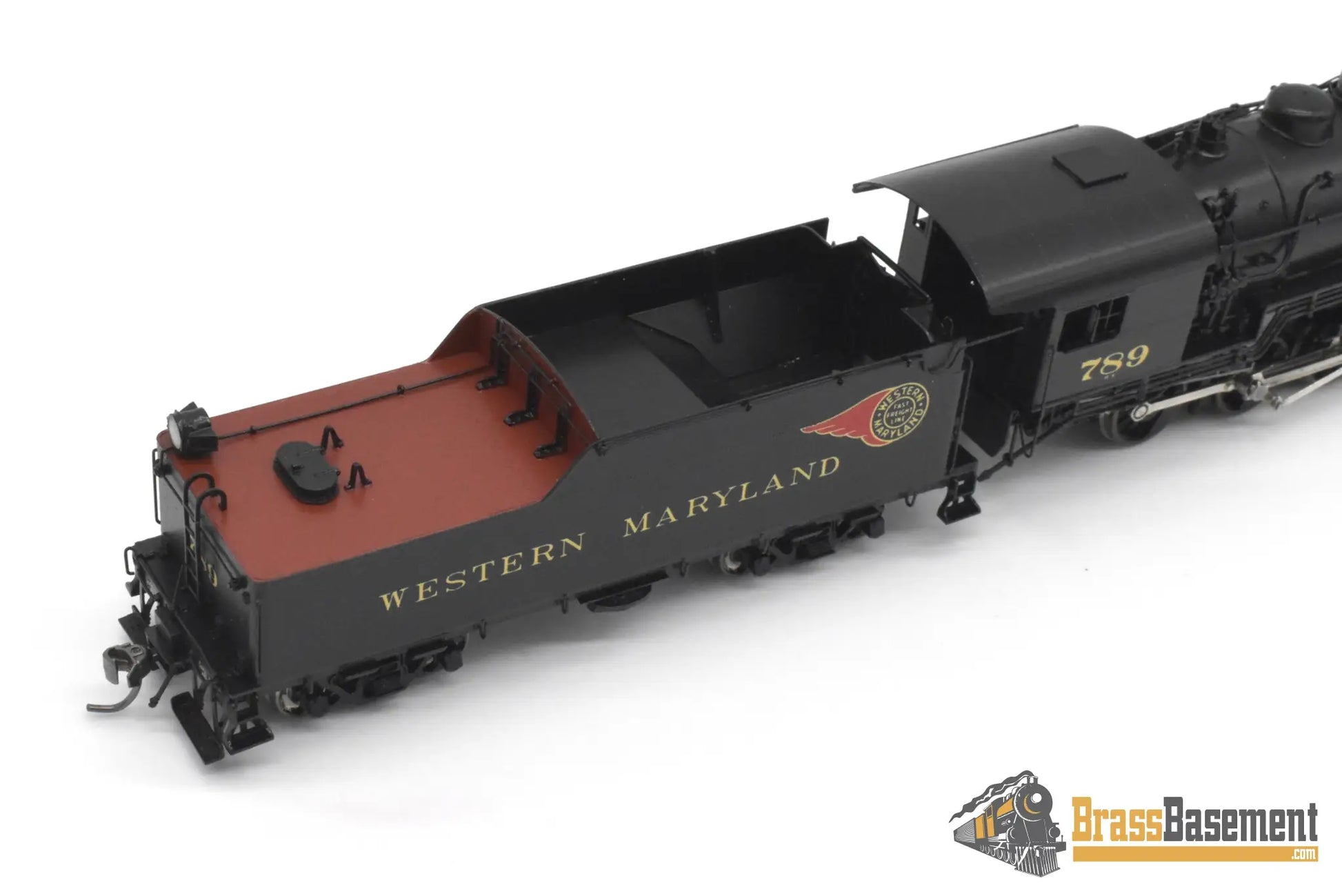 HO Brass - OMI 1569.1 WM Western Maryland H-8 2-8-0 Consolidation #789 - F/P FIREBALL Steam