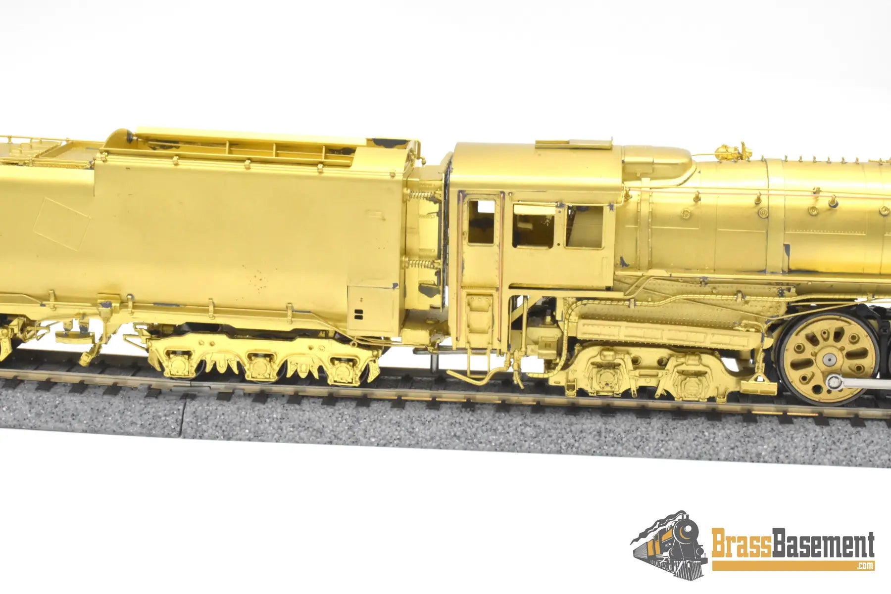 HO Brass - OMI 1577 Milwaukee Road ’S3’ 4-8-4 Northern Square Boiler Front Coal Tender - Unpainted Steam