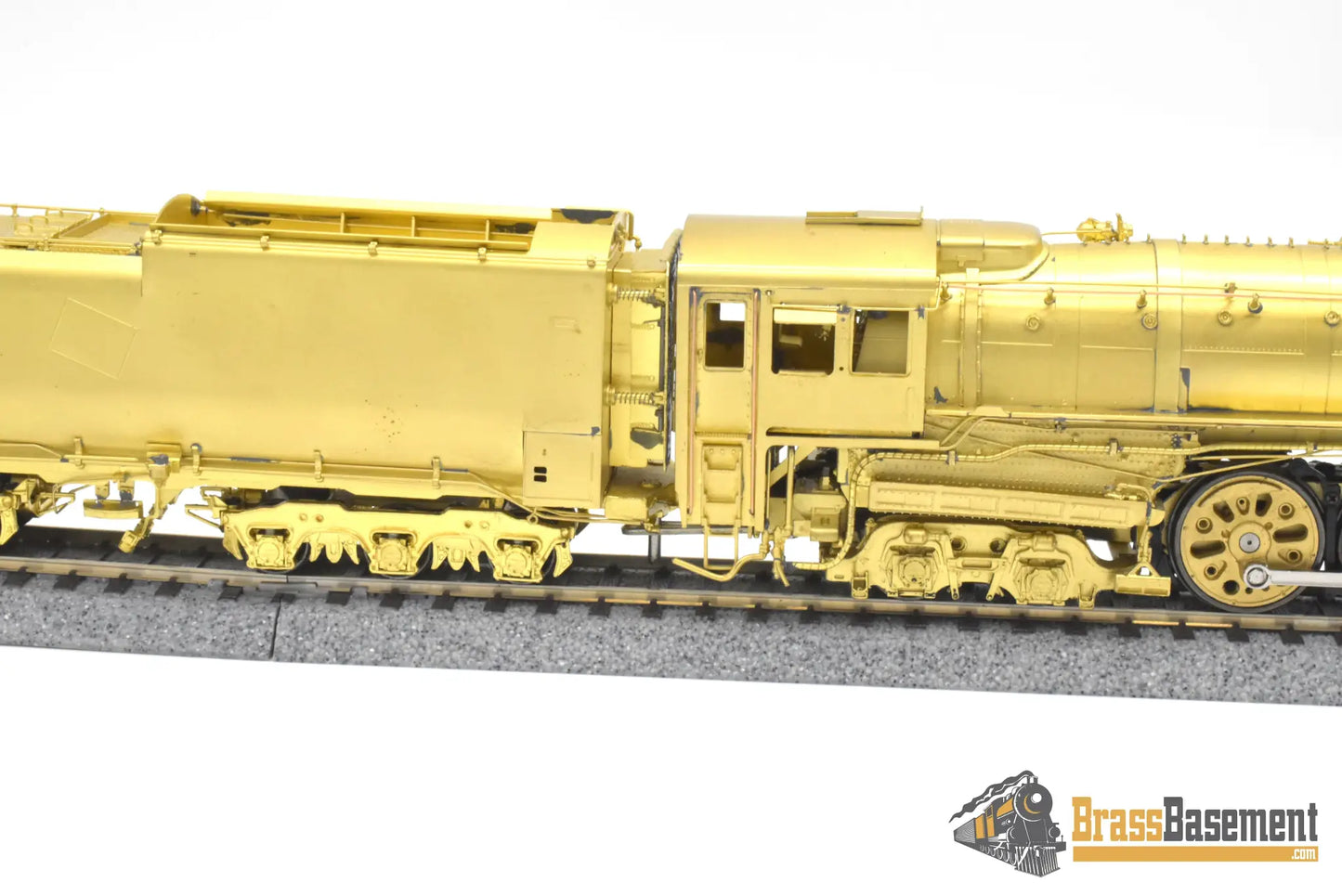 HO Brass - OMI 1577 Milwaukee Road ’S3’ 4-8-4 Northern Square Boiler Front Coal Tender - Unpainted Steam