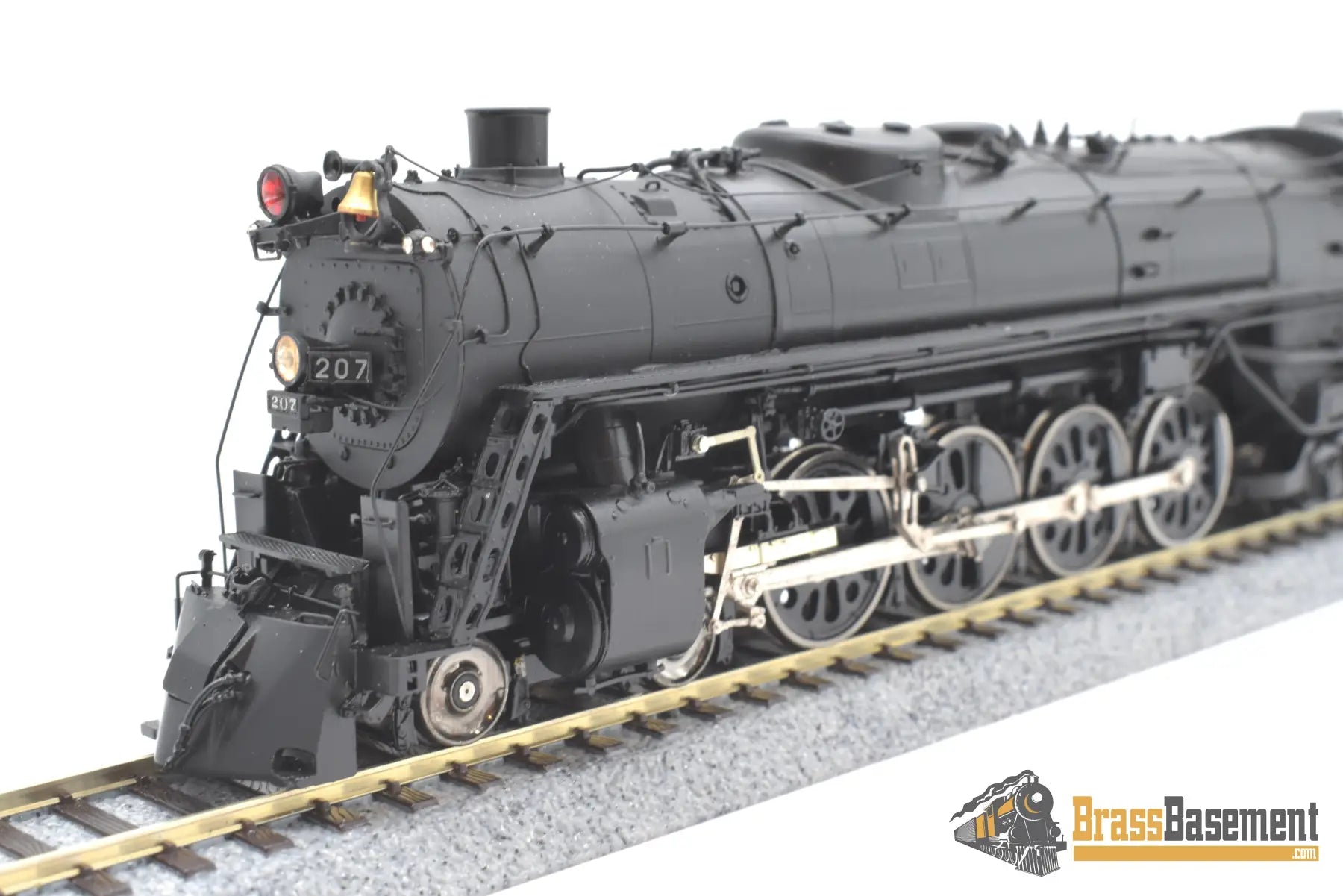 Ho Brass - Omi 1586.1 Milwaukee Road ’S2A’ 4 - 8 - 4 Northern #207 Factory Paint Steam