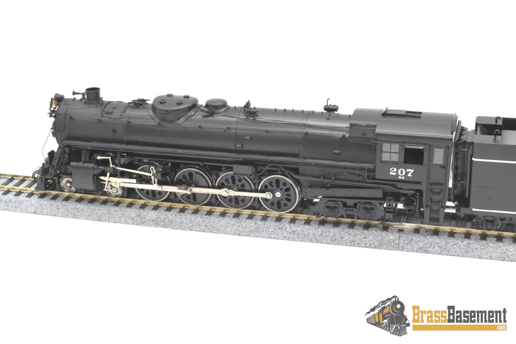 Ho Brass - Omi 1586.1 Milwaukee Road ’S2A’ 4 - 8 - 4 Northern #207 Factory Paint Steam