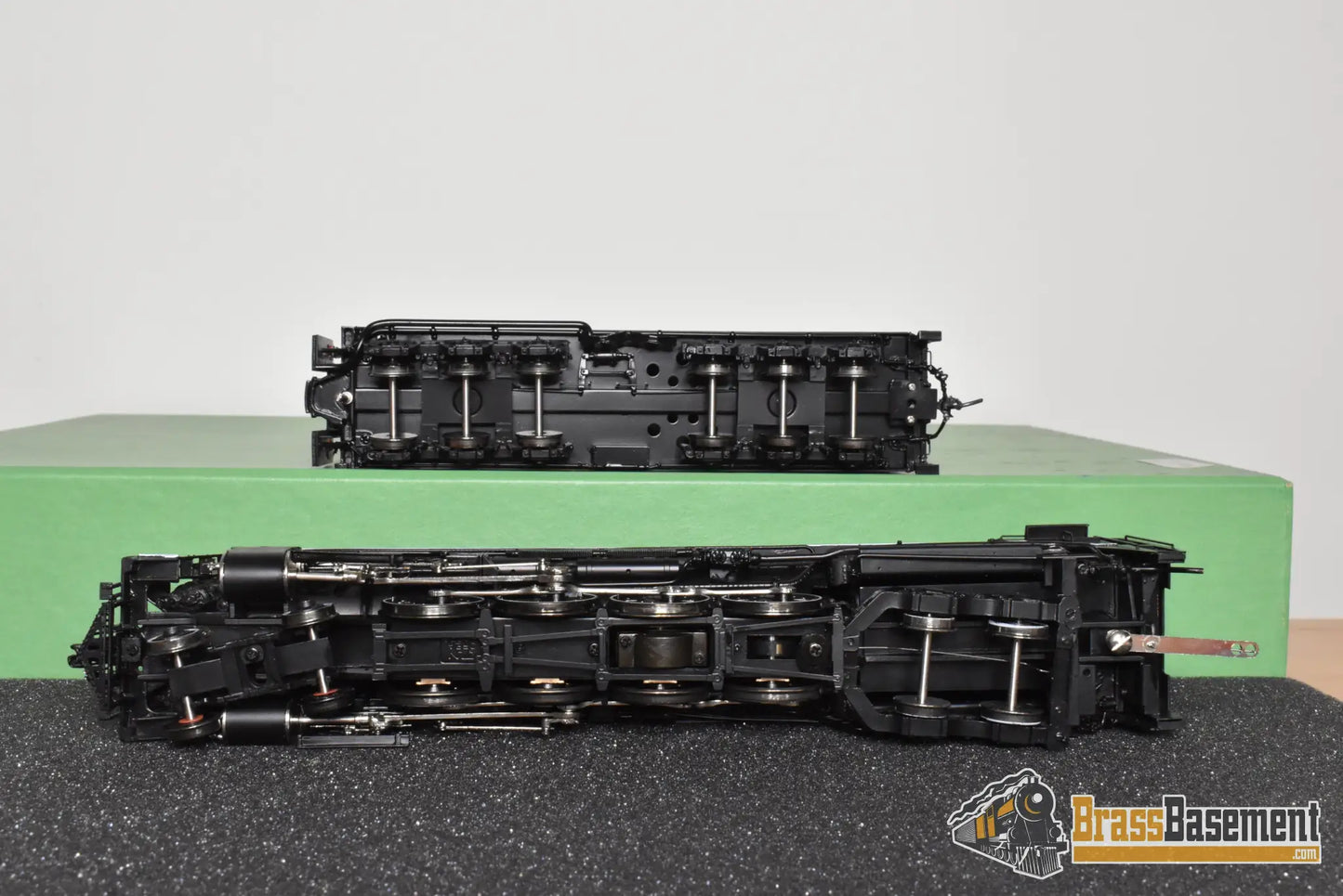 HO Brass - OMI 1588.1 Rio Grande DRGW M-68 4-8-4 #1800 F/P Black Boiler - Royal Gorge Scheme - Steam