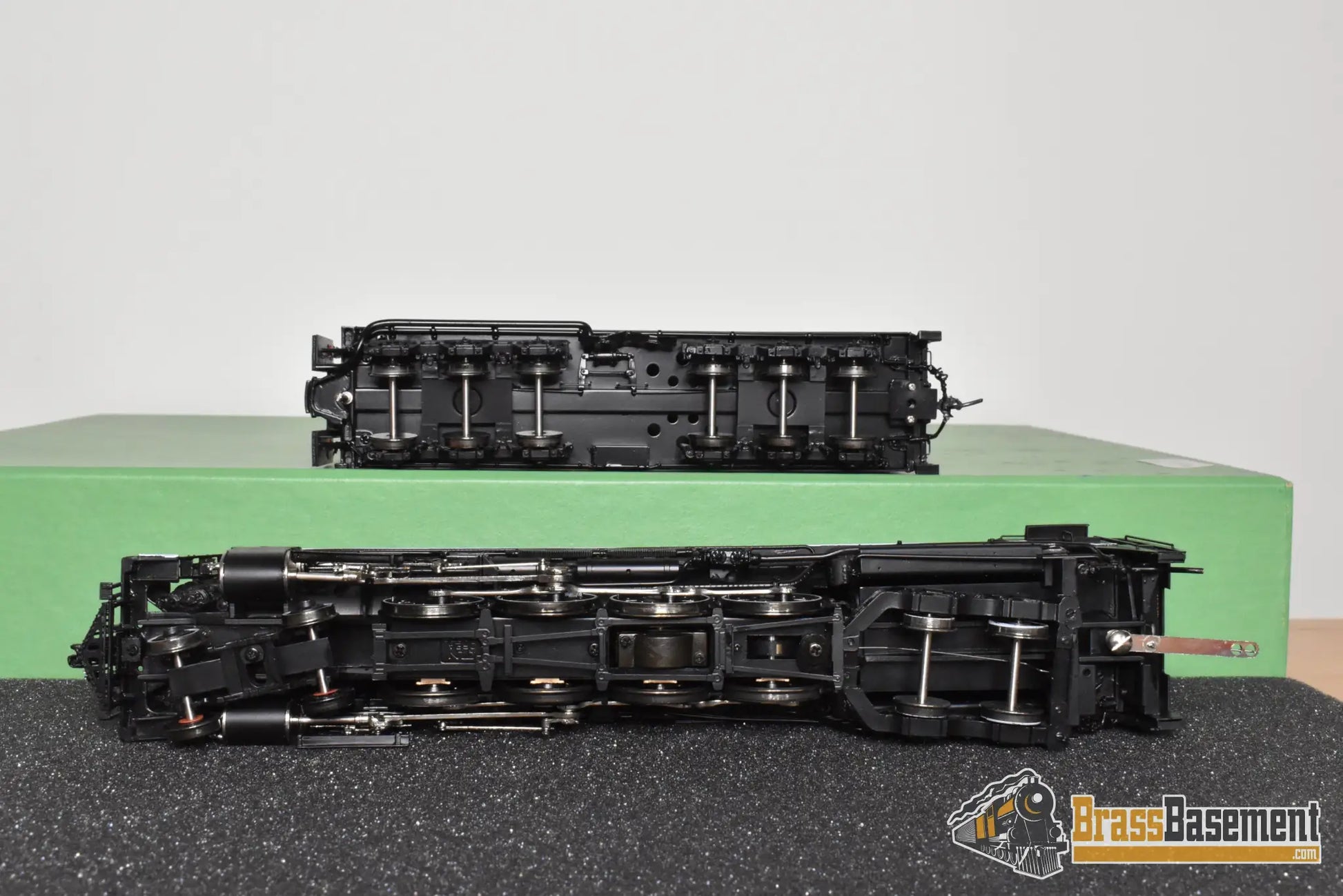 HO Brass - OMI 1588.1 Rio Grande DRGW M-68 4-8-4 #1800 F/P Black Boiler - Royal Gorge Scheme - Steam