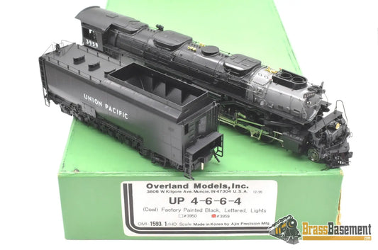 Ho Brass - Overland Omi 1593.1 Union Pacific Challenger 4 - 6 - 6 - 4. One Of 21!!! Steam
