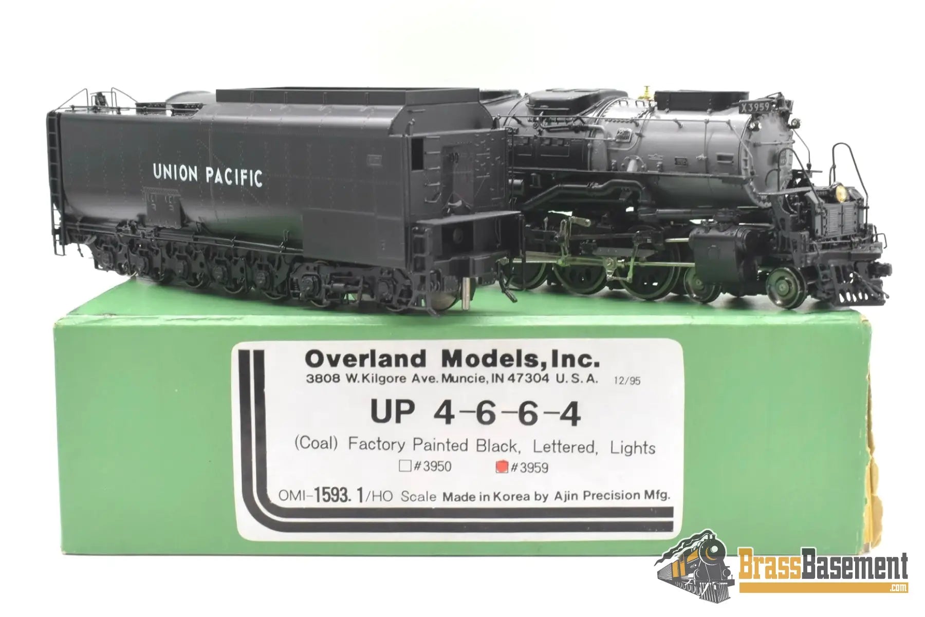Ho Brass - Overland Omi 1593.1 Union Pacific Challenger 4 - 6 - 6 - 4. One Of 21!!! Steam