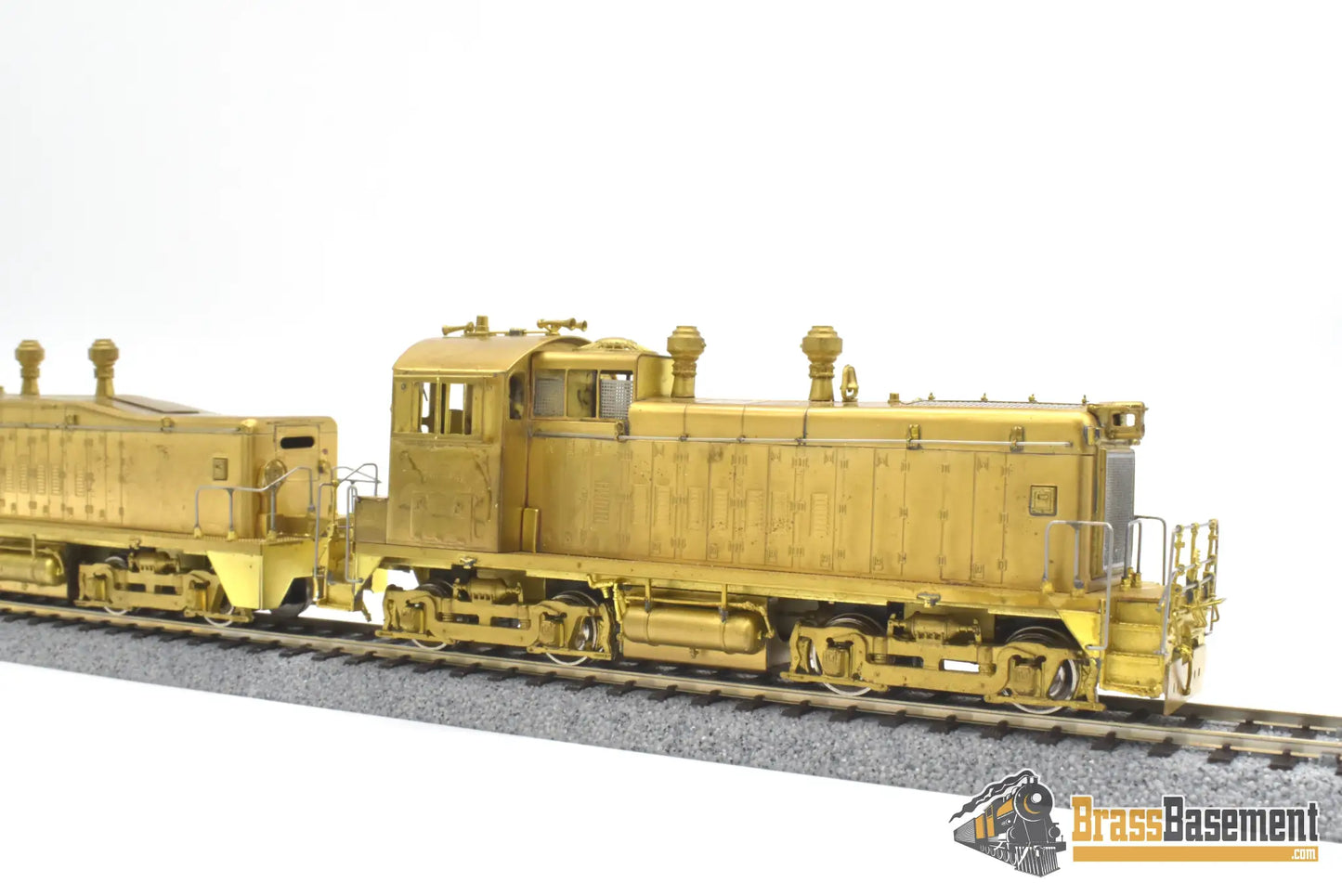 Ho Brass - Omi 1854 Union Pacific Up Tr-5 #1877 Cow & Calf Mint Unpainted Diesel