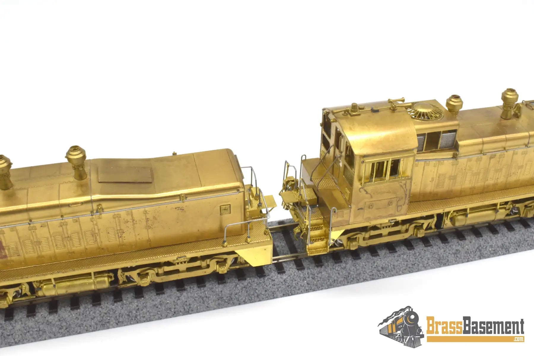 Ho Brass - Omi 1854 Union Pacific Up Tr-5 #1877 Cow & Calf Mint Unpainted Diesel