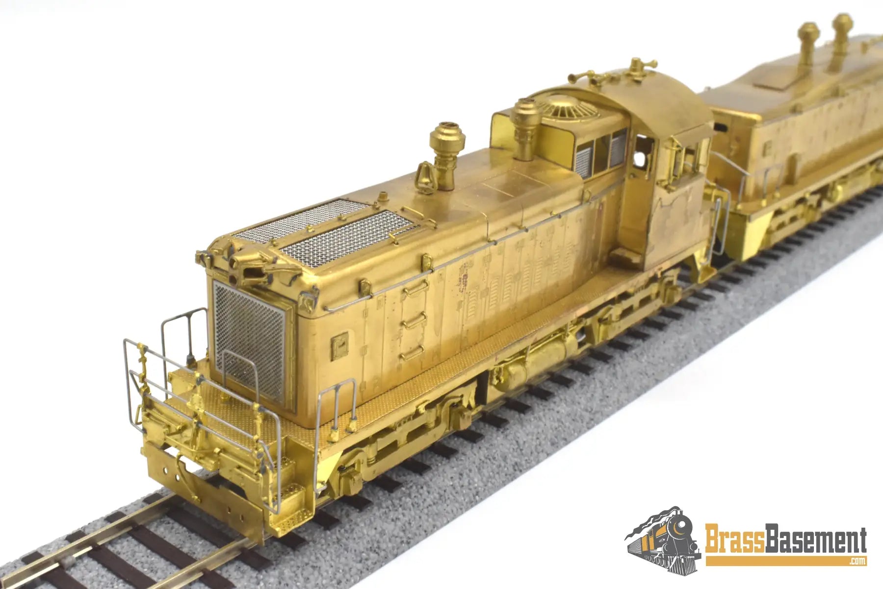 Ho Brass - Omi 1854 Union Pacific Up Tr-5 #1877 Cow & Calf Mint Unpainted Diesel