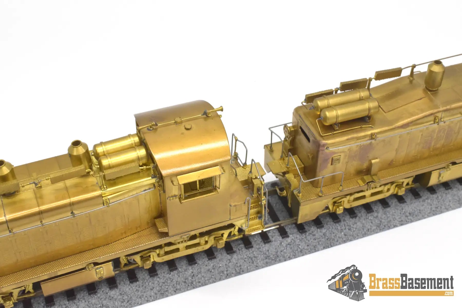 Ho Brass - Omi 1855 Union Pacific Up Tr-5 #1871 Cow & Calf Mint Unpainted Diesel