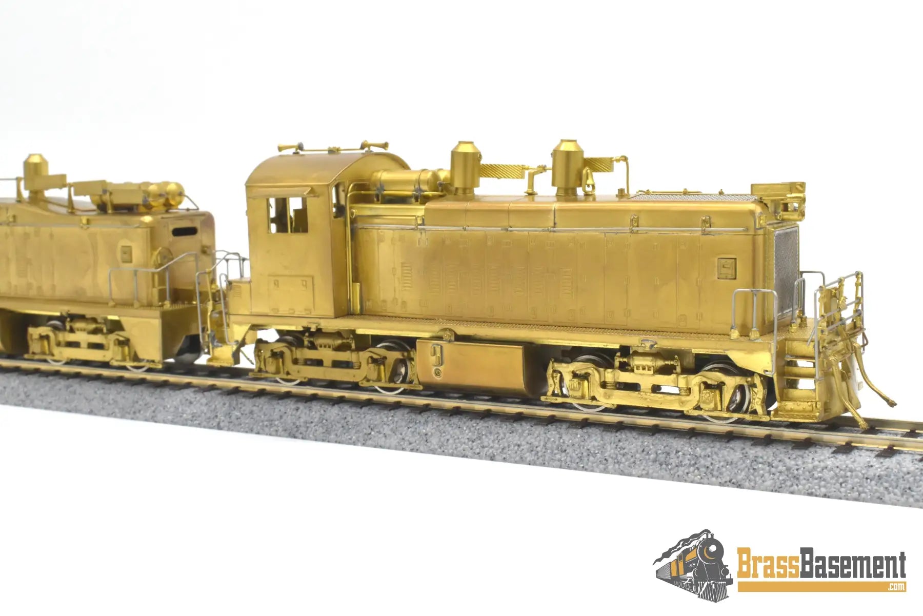 Ho Brass - Omi 1855 Union Pacific Up Tr-5 #1871 Cow & Calf Mint Unpainted Diesel