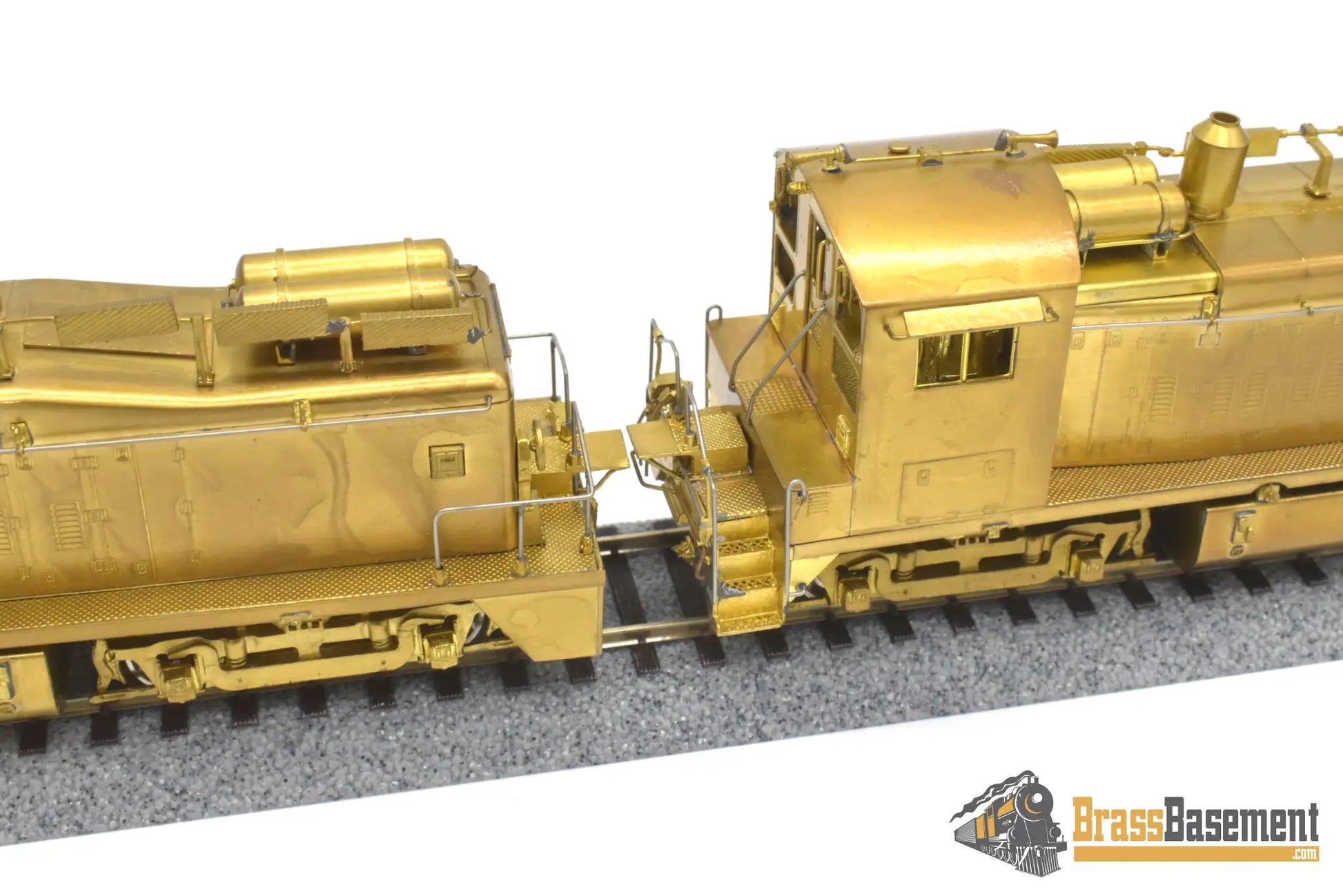 Ho Brass - Omi 1855 Union Pacific Up Tr-5 #1871 Cow & Calf Mint Unpainted Diesel